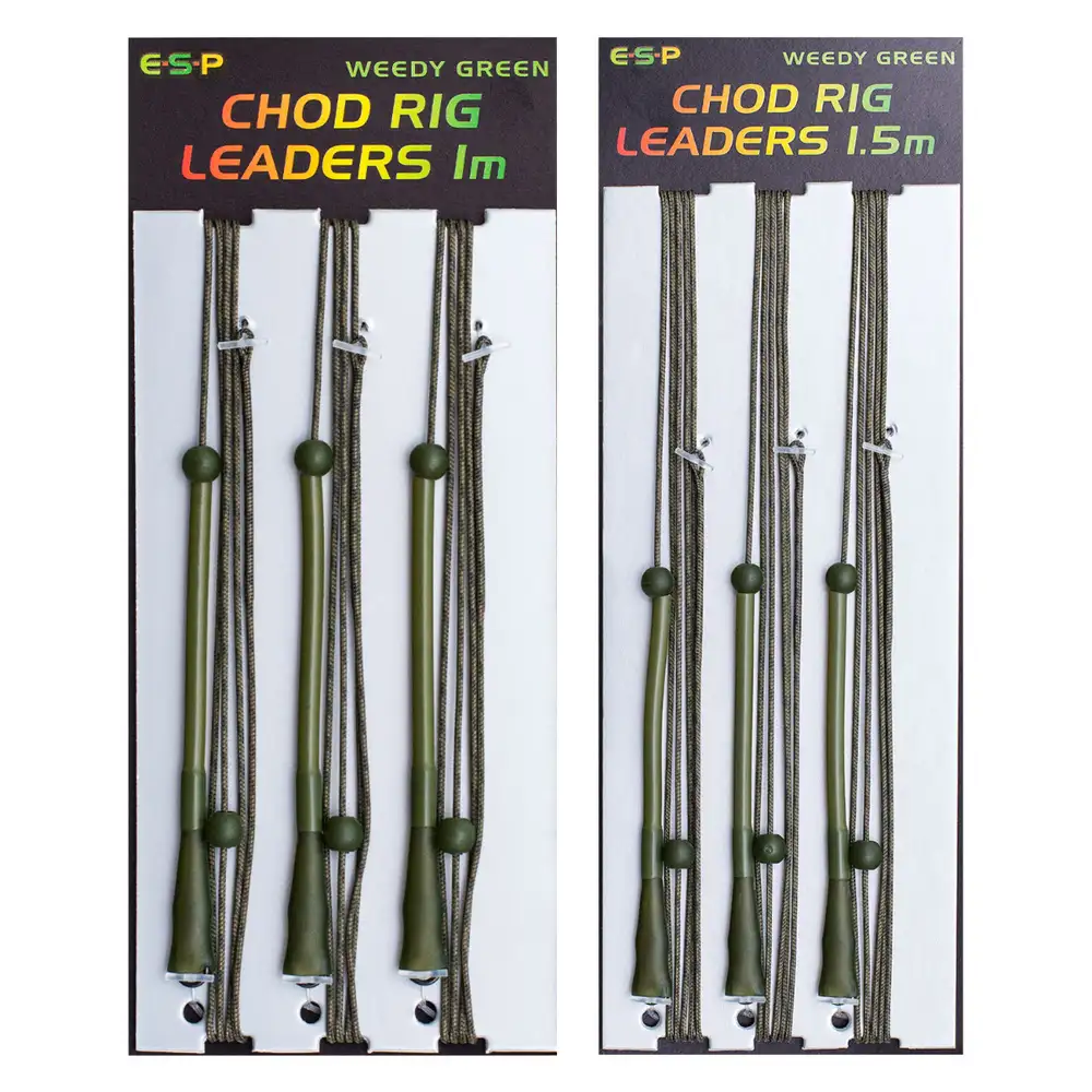 ESP Chod Rig Leadcore Fishing Leader Green