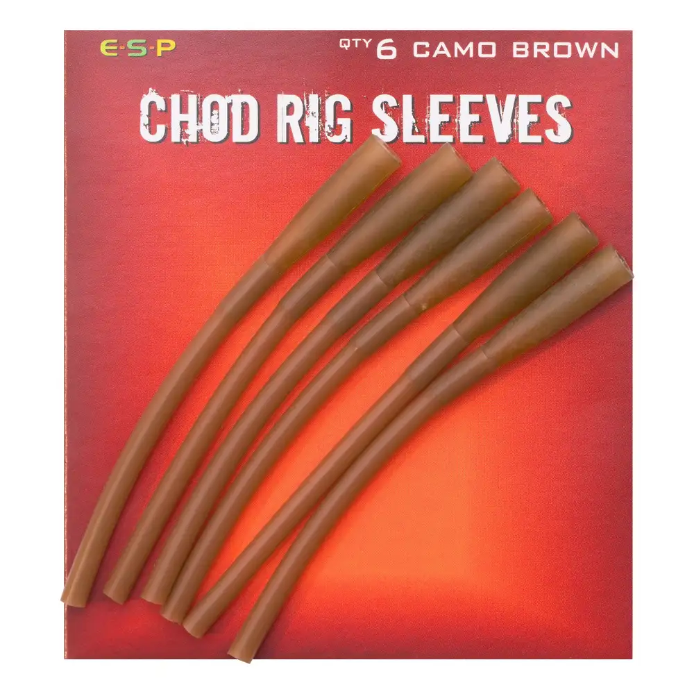 ESP Chod Rig Sleeves Camo Brown