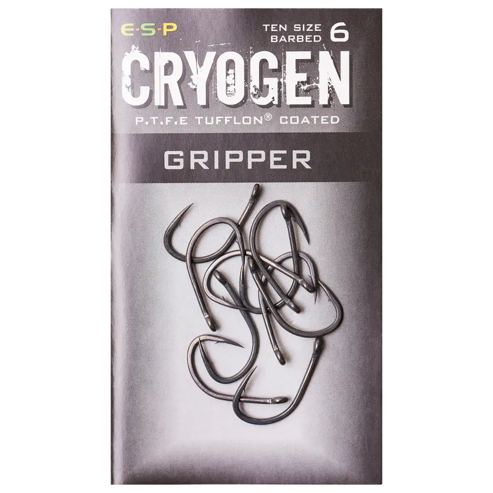 ESP Cryogen Gripper Fishing Hook Barbed Size 6