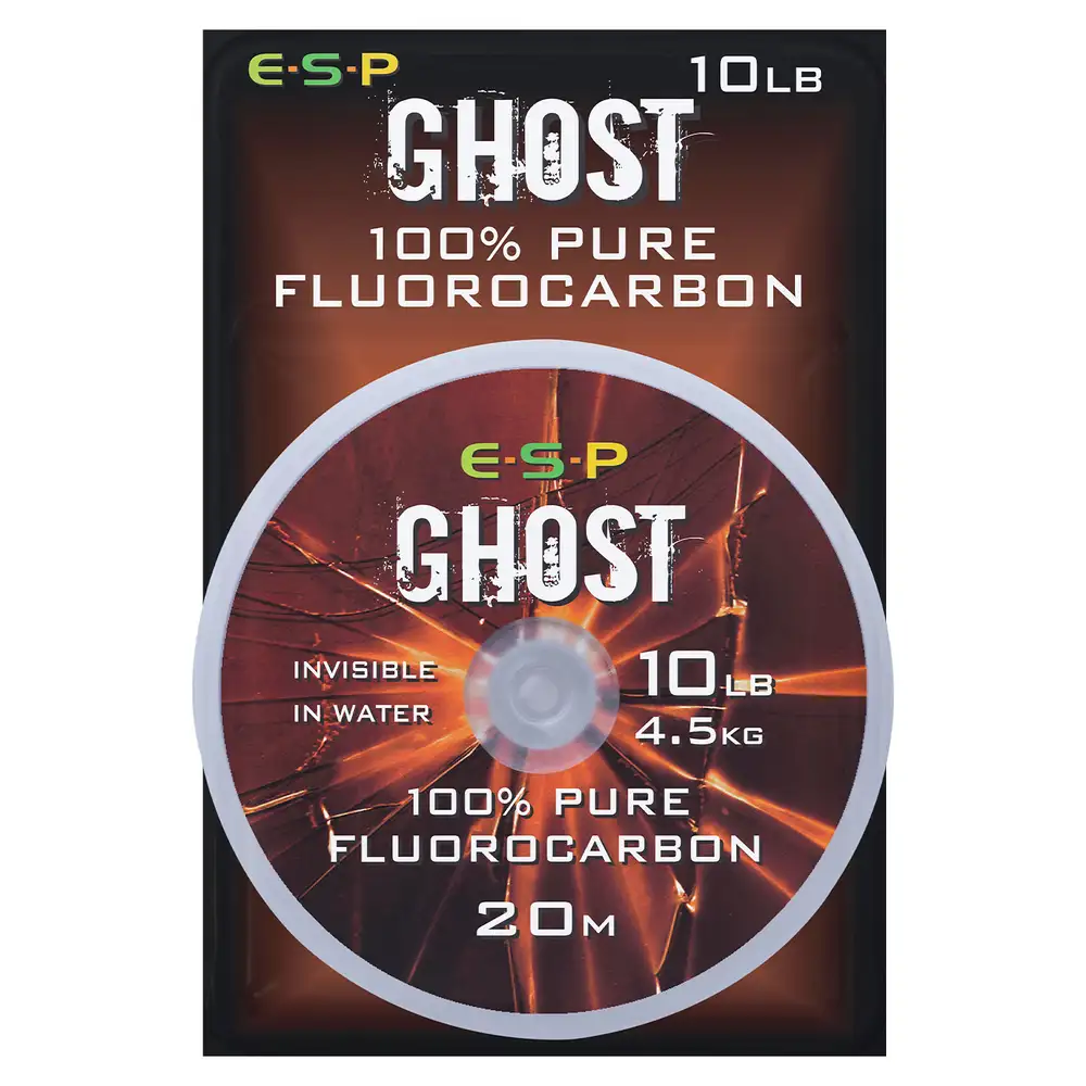 ESP Ghost Fluorocarbon 10lb package