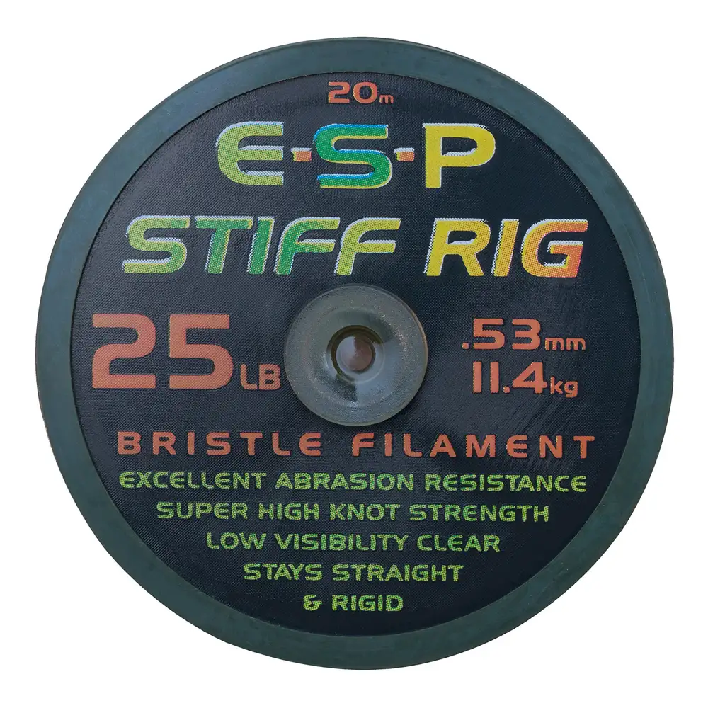 ESP Stiff Rig Bristle Filament 25lb