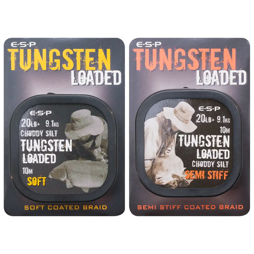 ESP Tungsten Loaded Coated Braid black package