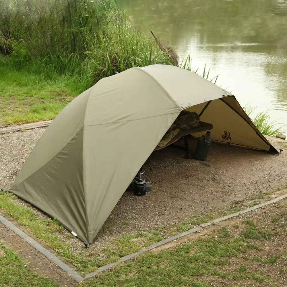 ESP Lo Pro Fishing Brolly In Use 3