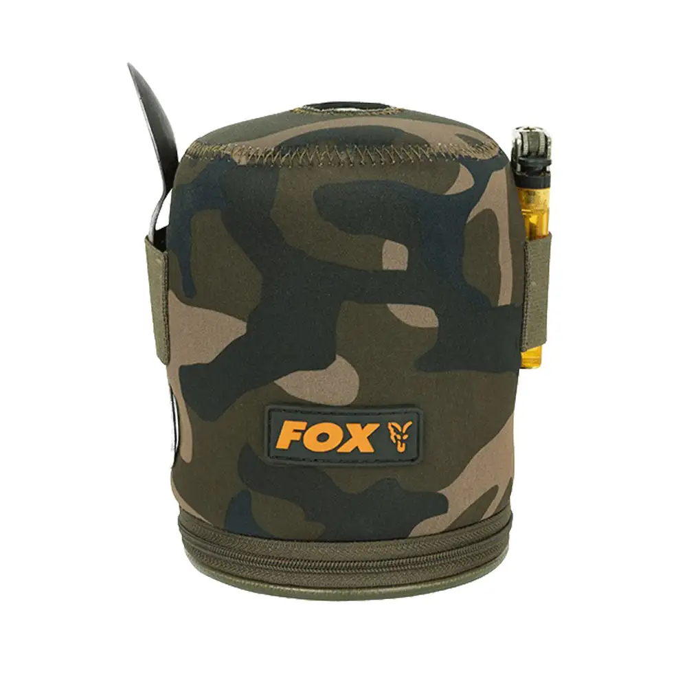 Fox Camo Gas Cannister Fishing Cover 1