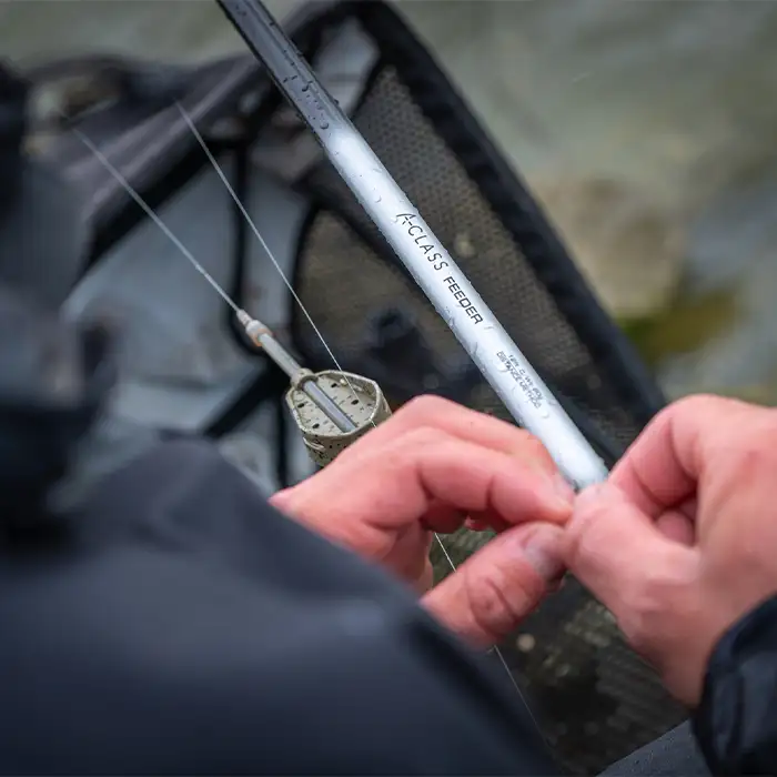 Guru A-Class Method Feeder Fishing Rod In Use 2