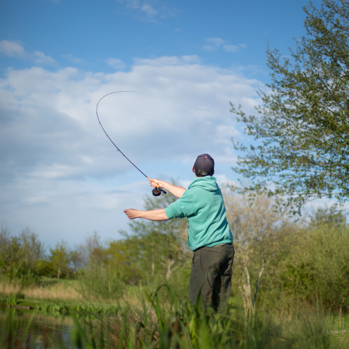 Greys K4ST+ Fly Combo In Use