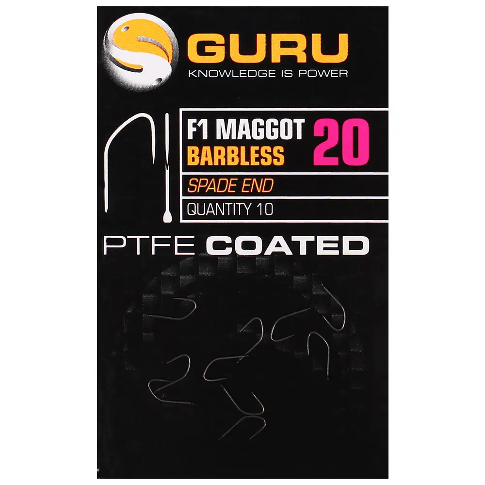 Guru F1 Maggot Fishing Hook Size 20