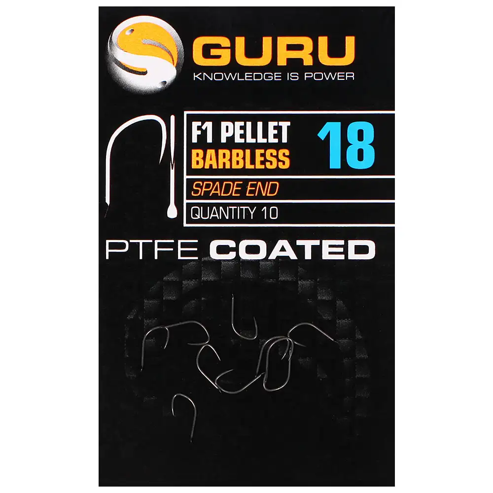 Guru F1 Pellet Fishing Hook Size 18