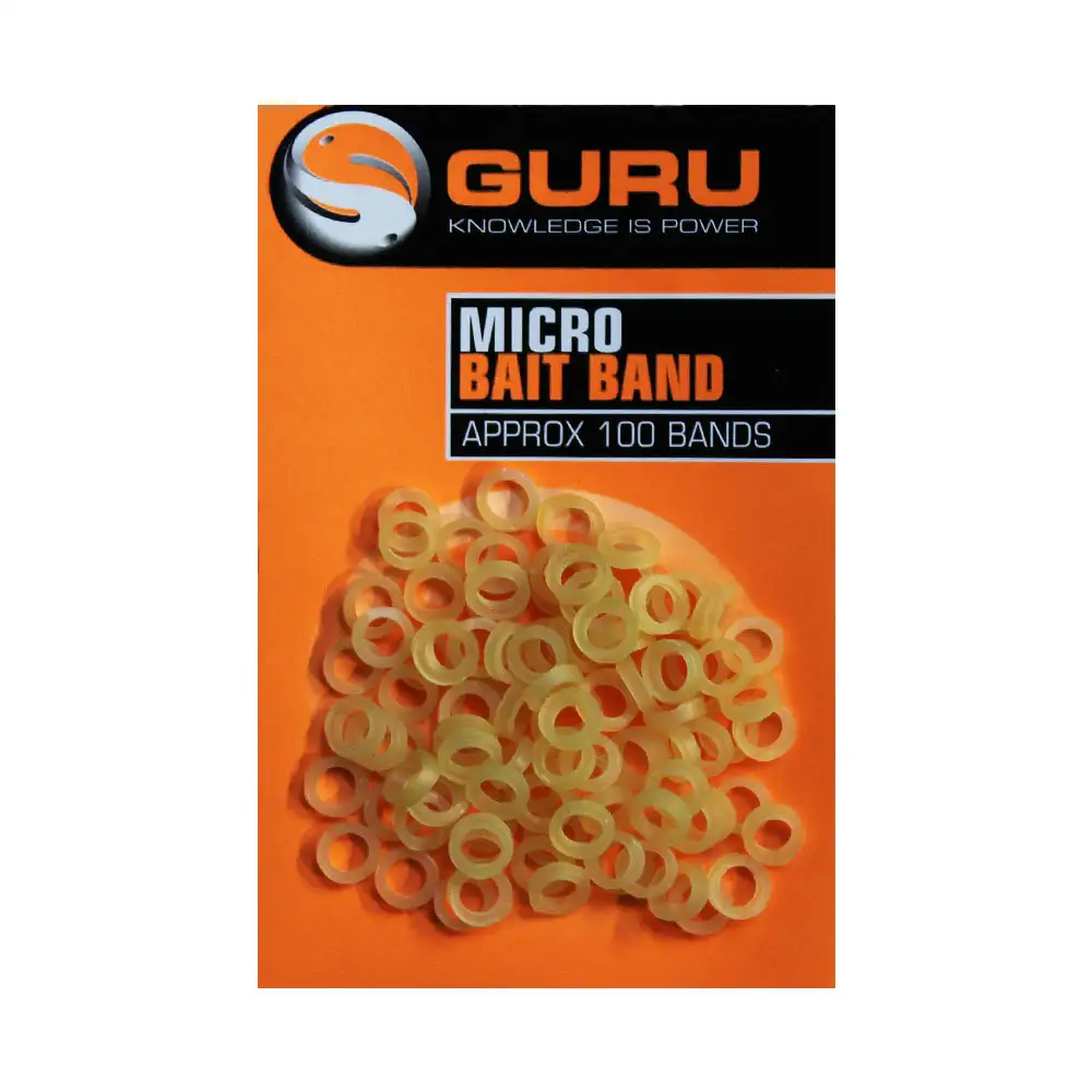 Guru Micro Bait Fishing Bands Packaging