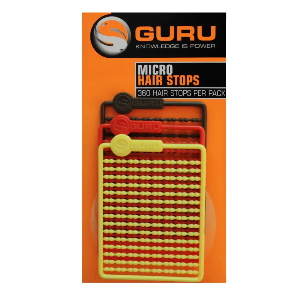 Guru Micro Hair Fishing Stops - Mixed Packaging