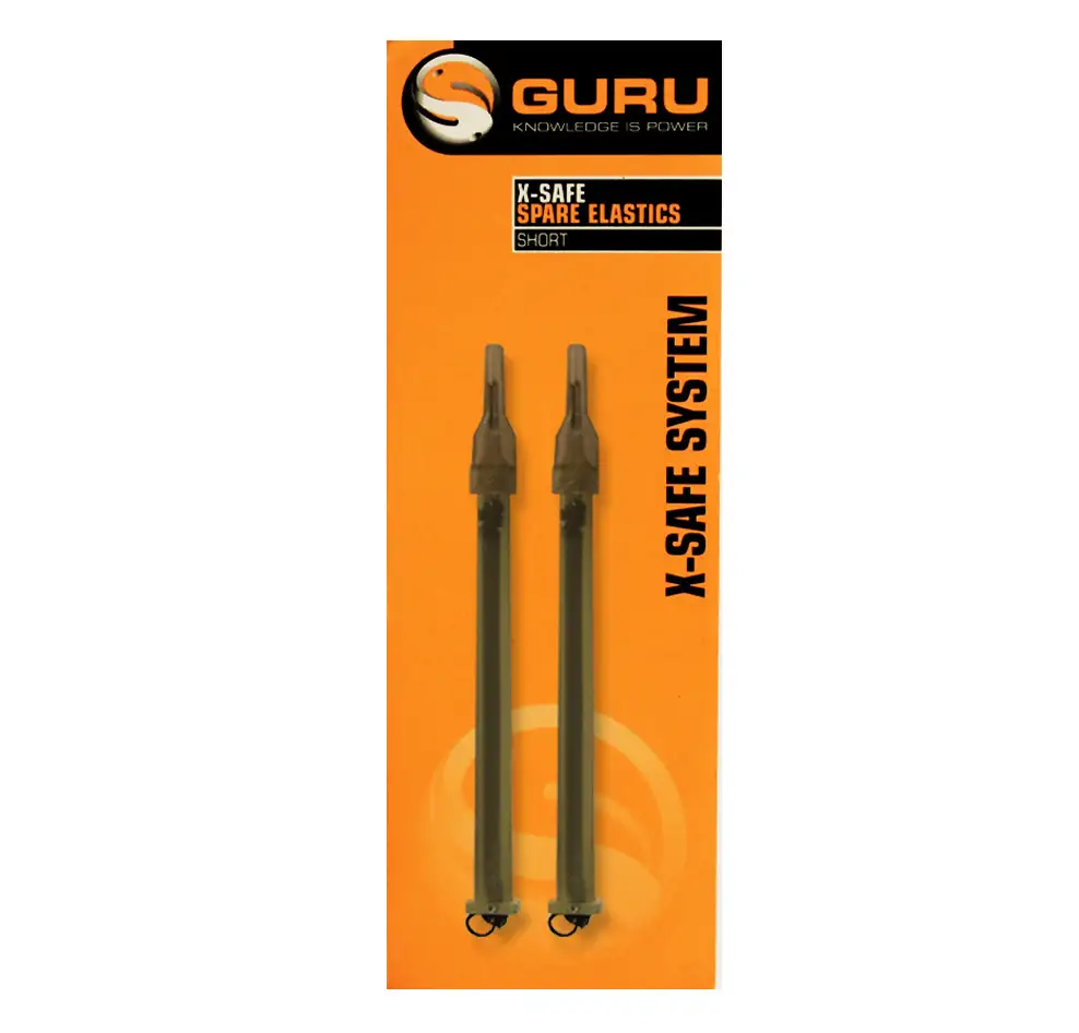 Guru X - Safe Spare Short Elasticated Fishing Tubes Packaging