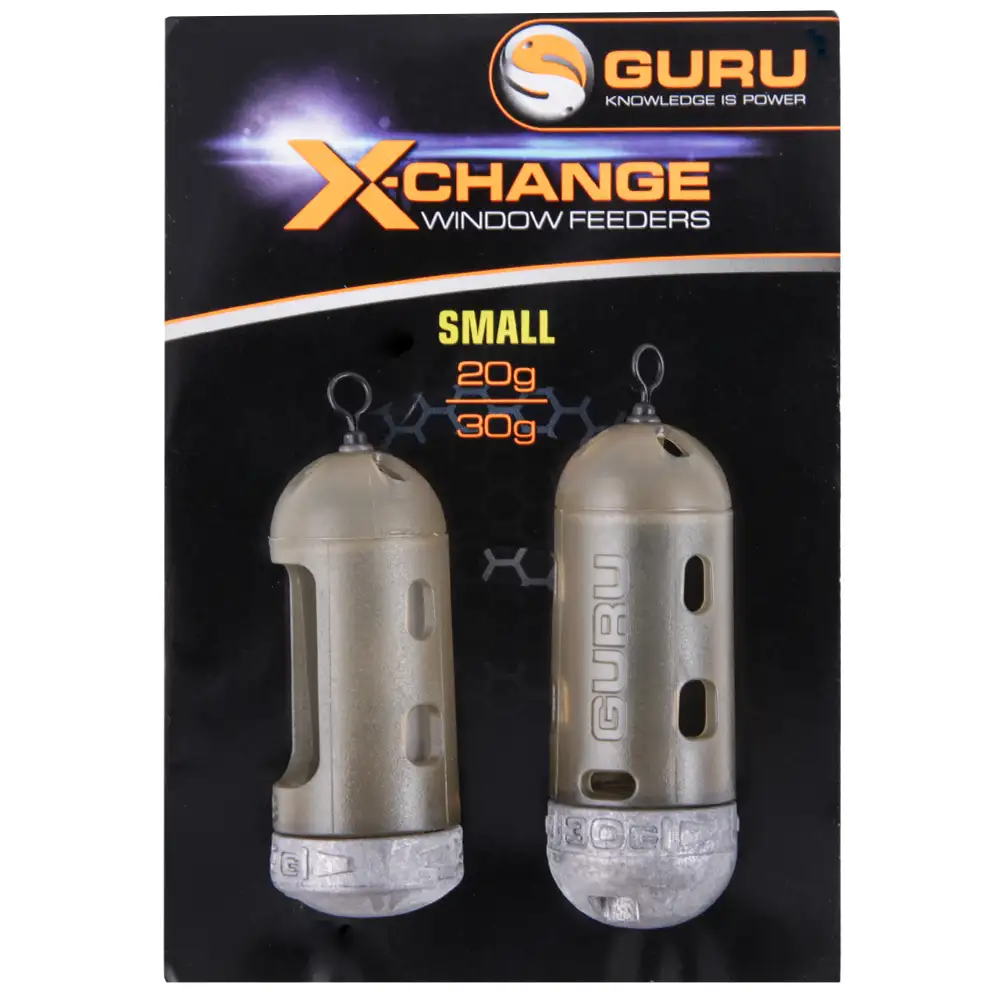 Guru X-Change Window Feeders Small 20g 30g