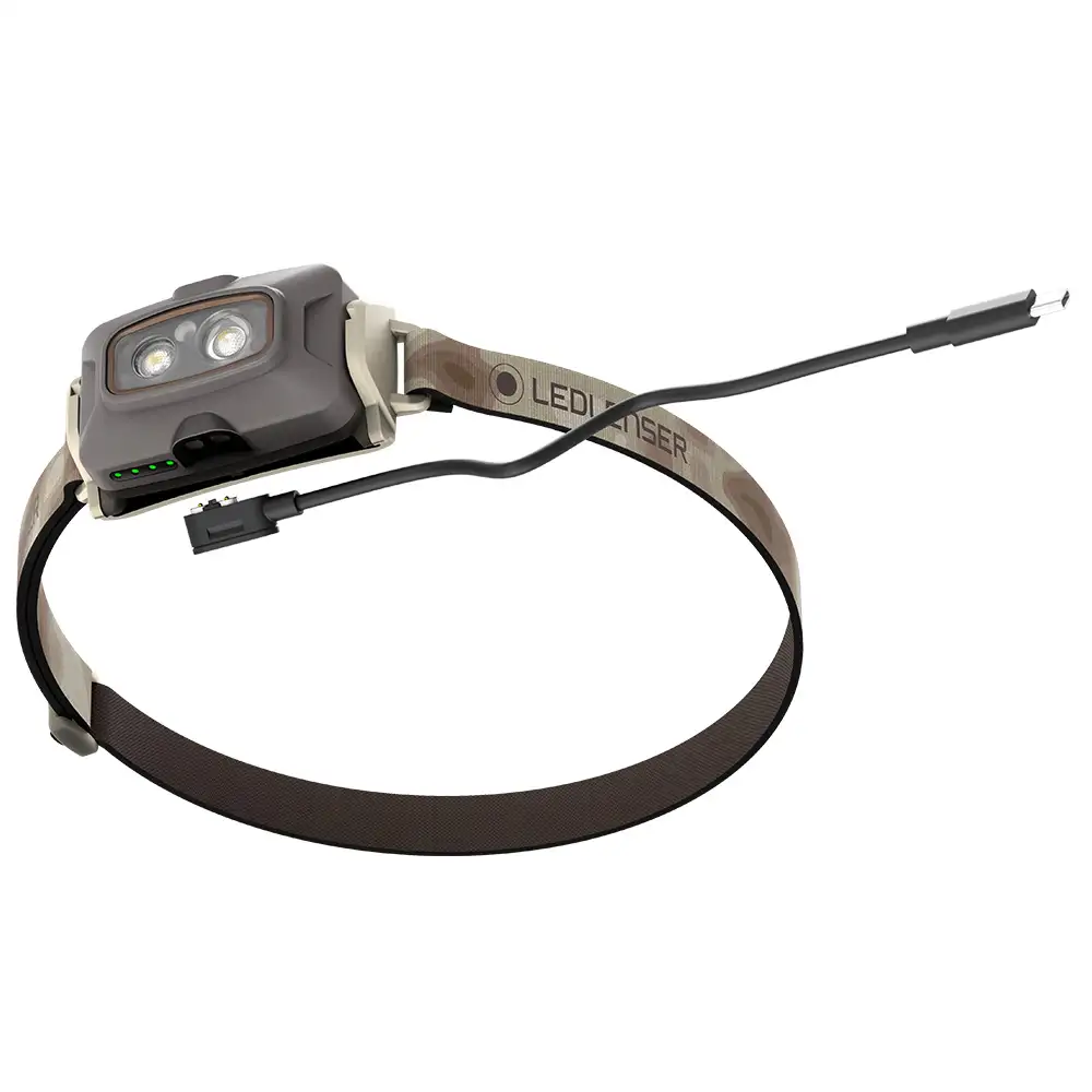 Ledlenser HF4R Camo Rechargeable Headtorch 1