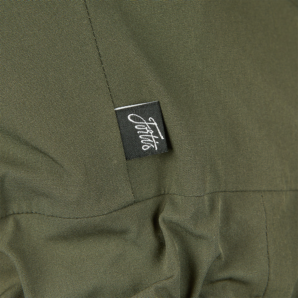 Fortis Tundra Olive Jacket Close Up 1