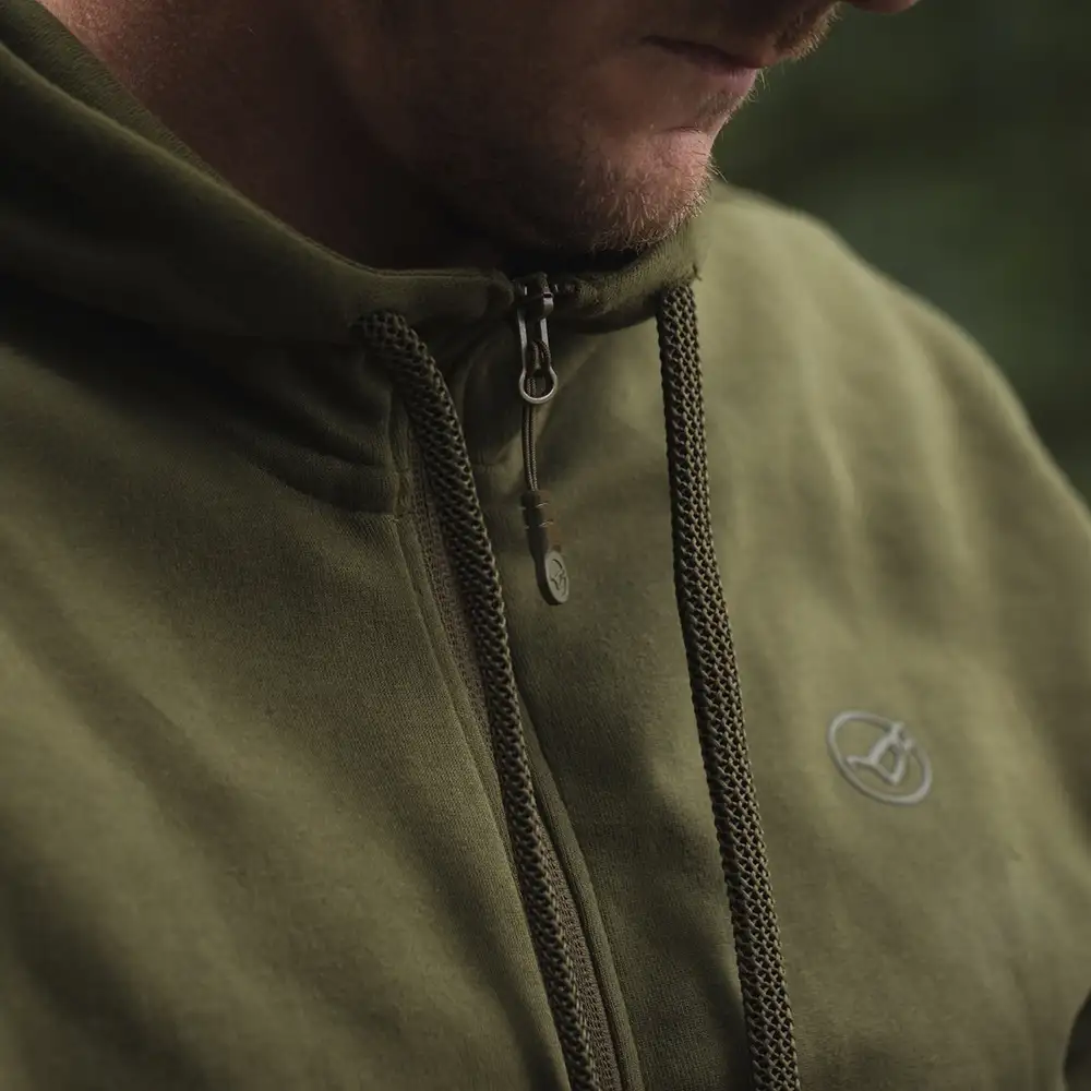 Korda Kore Zip Pro Fishing Hoodie In Use 1