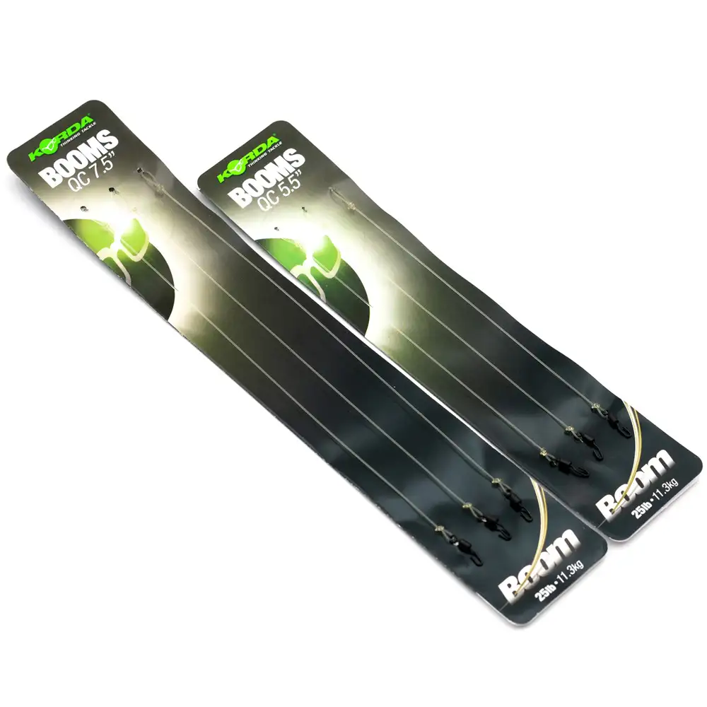 Korda Ready Tied Fishing Booms QC Packaging