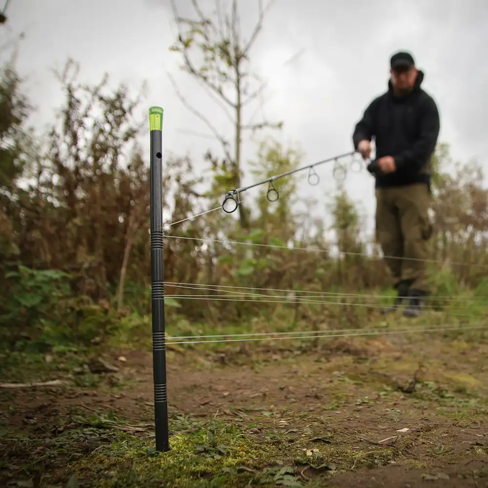 Korda Distance Sticks In Use