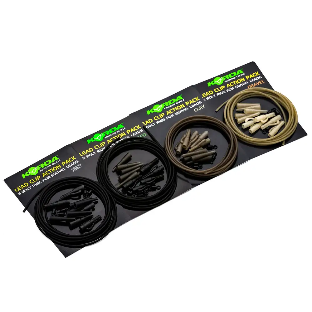 Korda Lead Clip Action Pack Colours