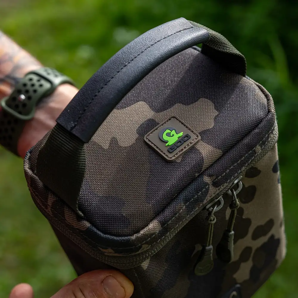 Korda Compac Dark Kamo Goo Bag In Use 2