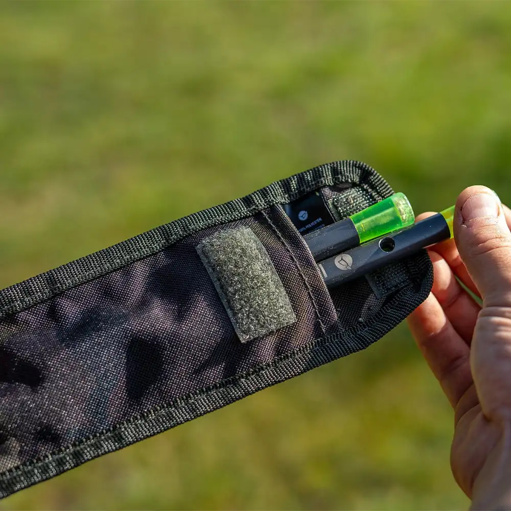 Korda Compac Dark Kamo Distance Stick Bag In Use