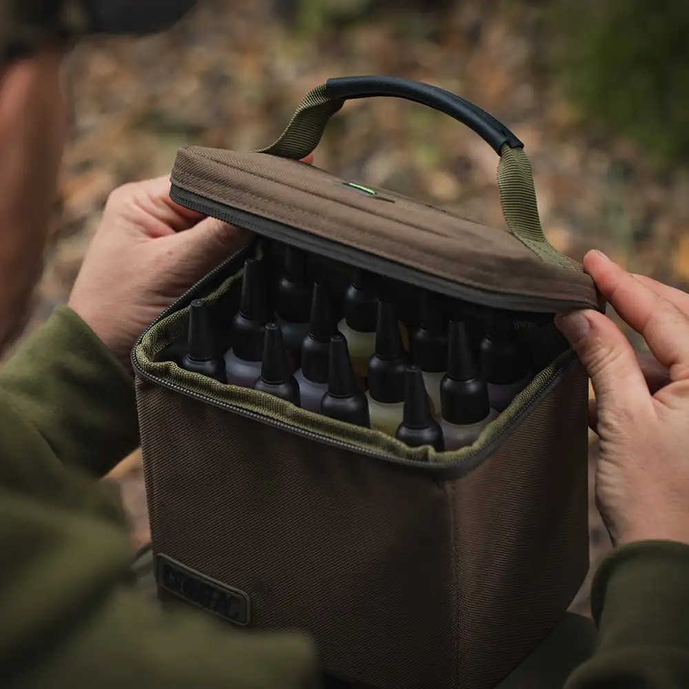 Korda Compac Goo Fishing Bait Bag In Use