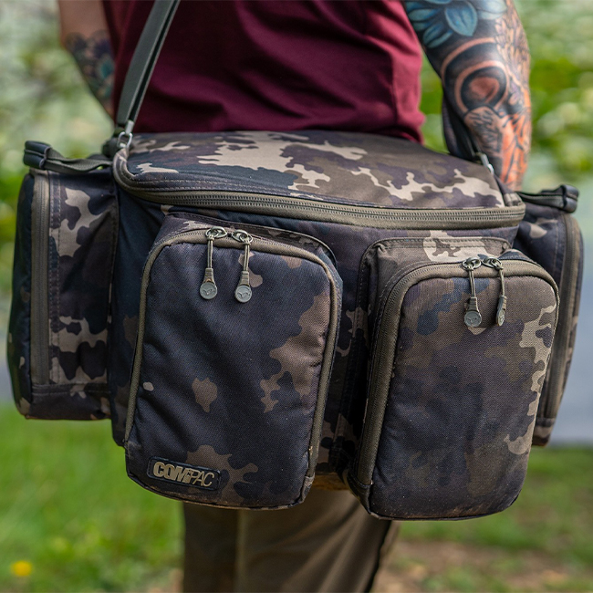 Korda Compac Dark Kamo Carryall XL In Use 1