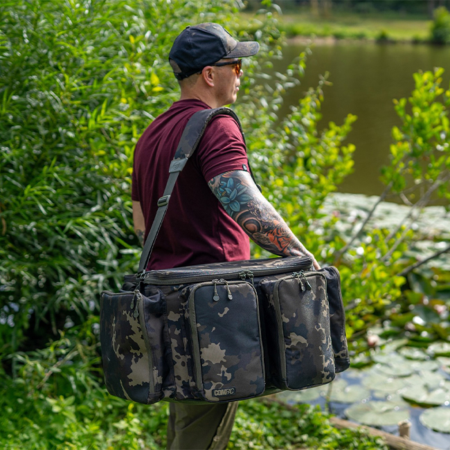 Korda Compac Dark Kamo Carryall XL In Use 4