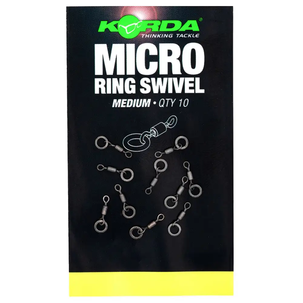 Korda Micro Rig Ring Swivels Medium