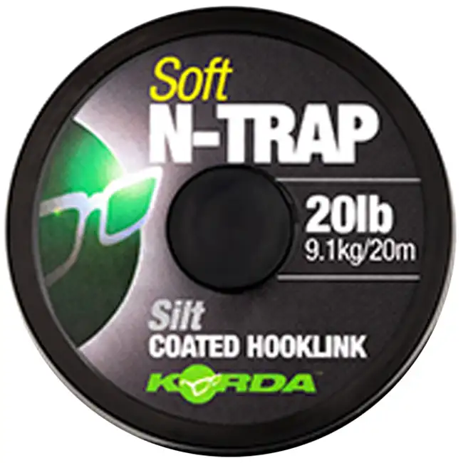 Korda N-Trap Soft Coated Hooklink Silt