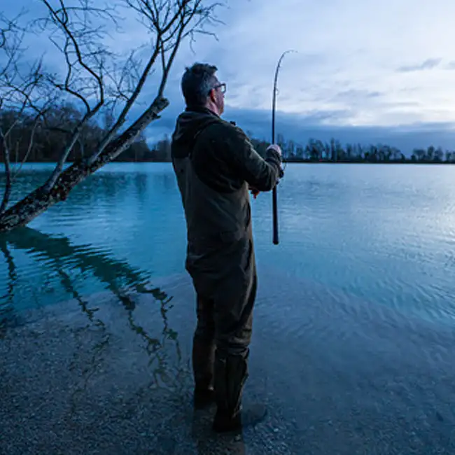 Korda Kaizen Green Spod Rod In Use 6