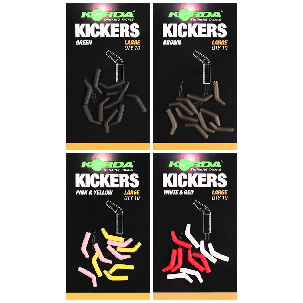 Korda Fishing Kickers Sizes