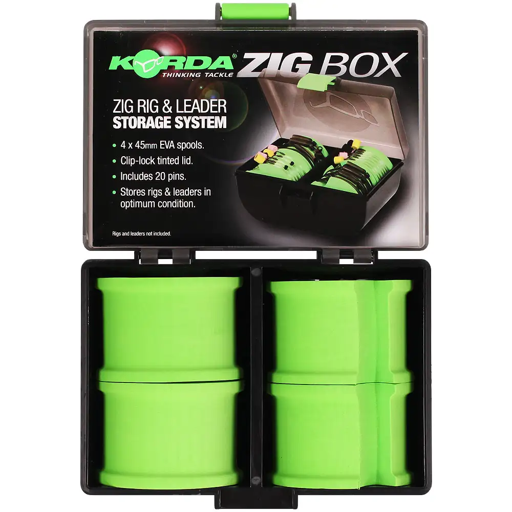 Korda Fishing Zig Box Open