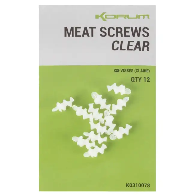 Korum Clear Meat Screws