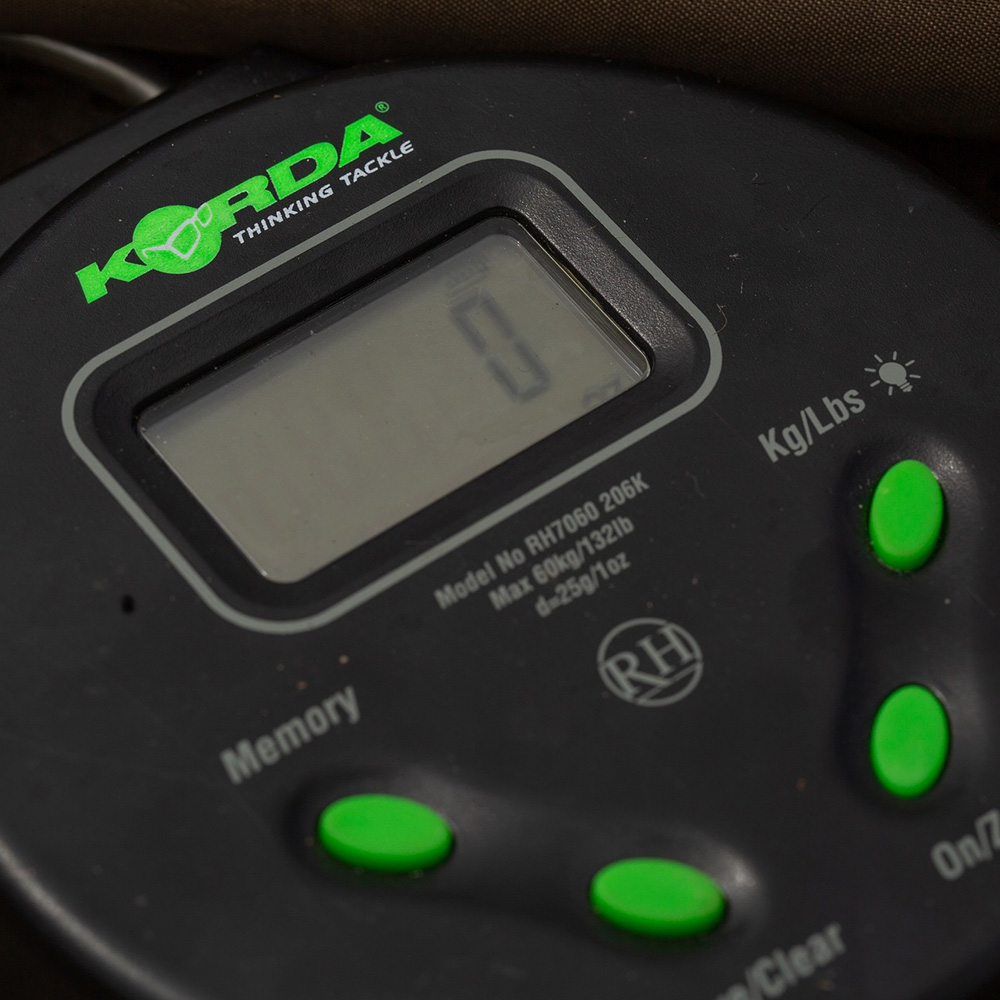 Korda Digital Scale 132lb/60kg In Use 2