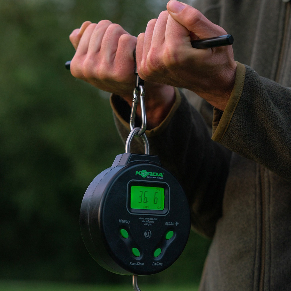 Korda Digital Scale 132lb/60kg In Use 4