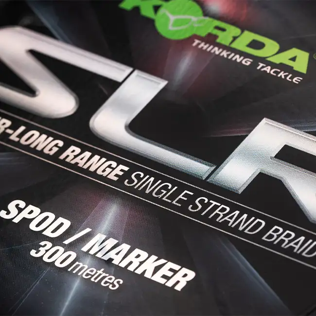 Korda SLR Braid Super Long Range Single Strand Spod Marker Braid 300m Close Up 4