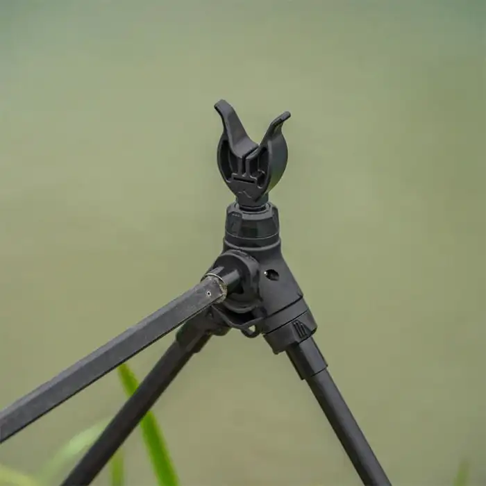 Korum Compact Fishing Rod Rest In Use 1