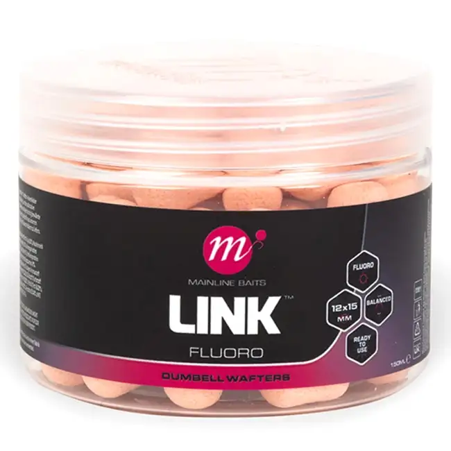 Mainline Link Fluoro Dumbell Wafters Pink