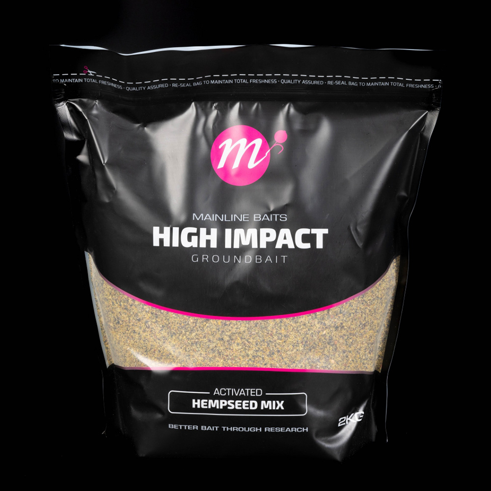 Mainline High Impact Groundbait Hempseed