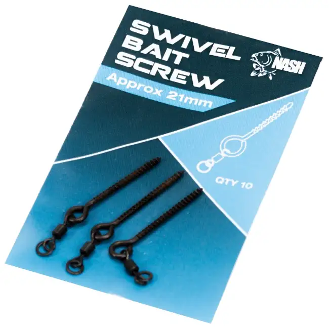 Nash Swivel Bait Screws 21mm