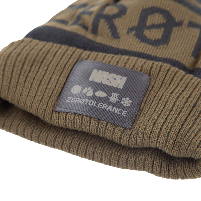 Nash ZT Bobble Fishing Hat Close Up Logo