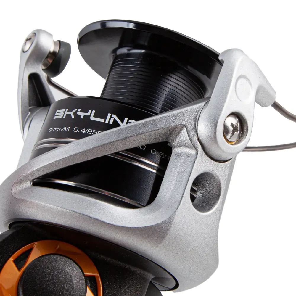 Okuma Skyliner Spinning Reel Close Up 1