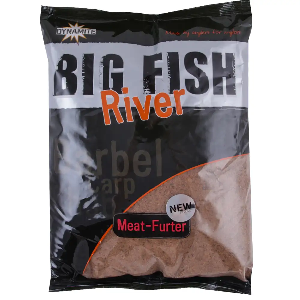 Dynamite Baits Big Fish River Groundbait Meat Furter