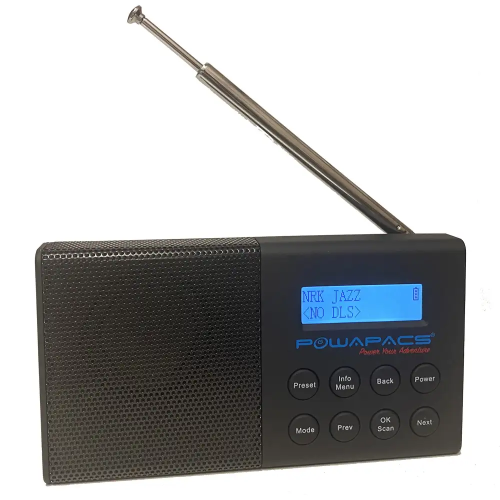 Powapacs DAB+ Pro Radio On 2