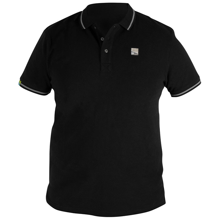 Preston Black Polo Shirt