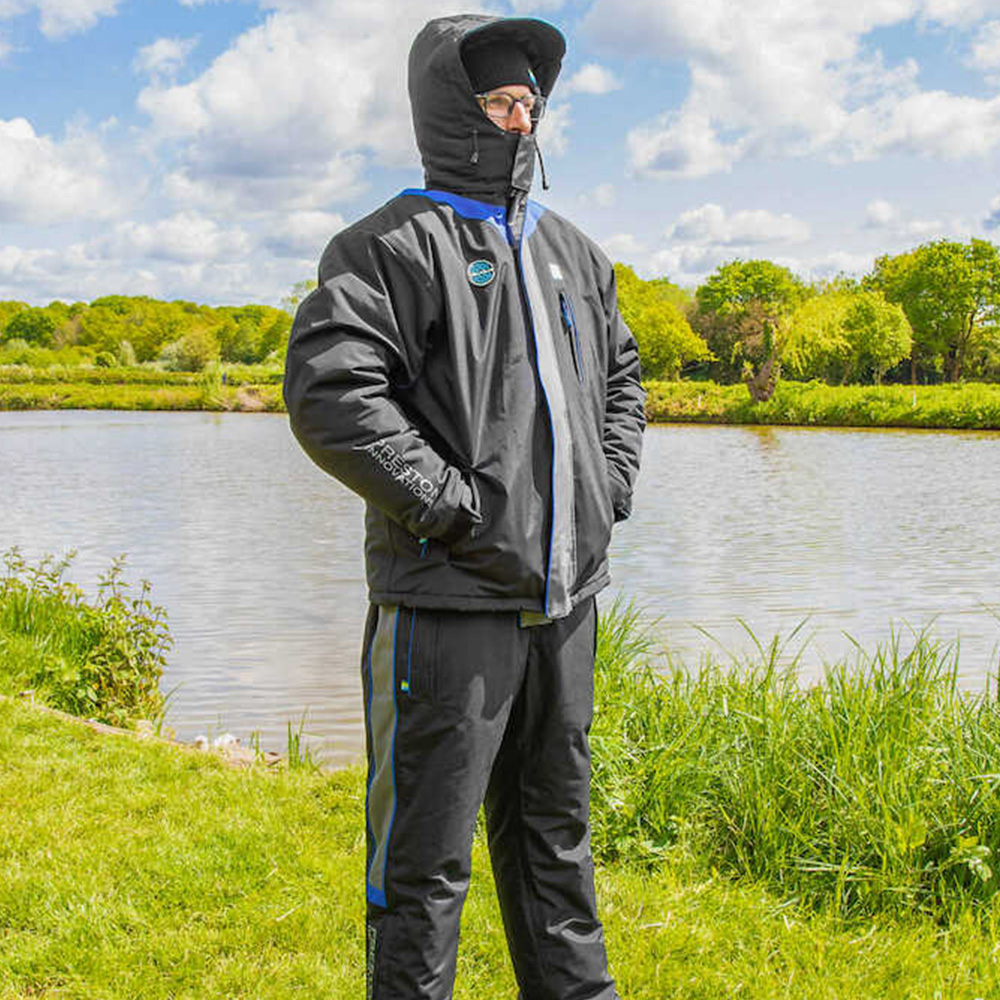 Preston Celcius Fishing Suit In Use 1