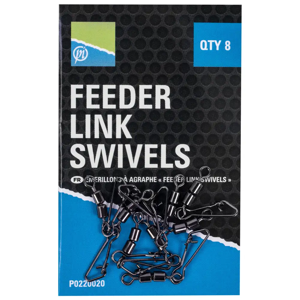 Preston Feeder Link Swivels 1