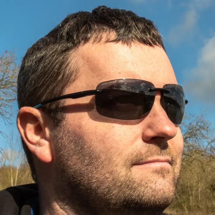 Preston X-LT Polarised Fishing Sunglasses In Use