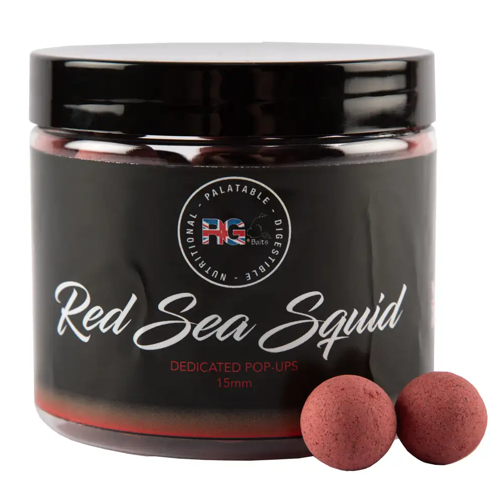 RG Baits Red Sea Squid Dedicated Pop Ups Size: 15mm 2