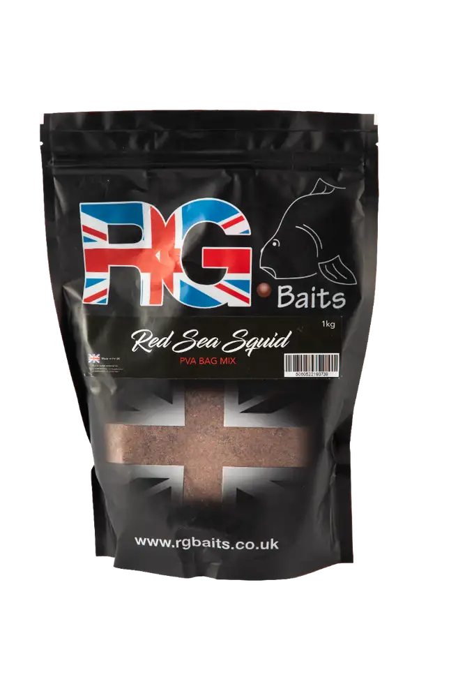 RG Baits Red Sea Squid PVA Bag Mix 1kg 1